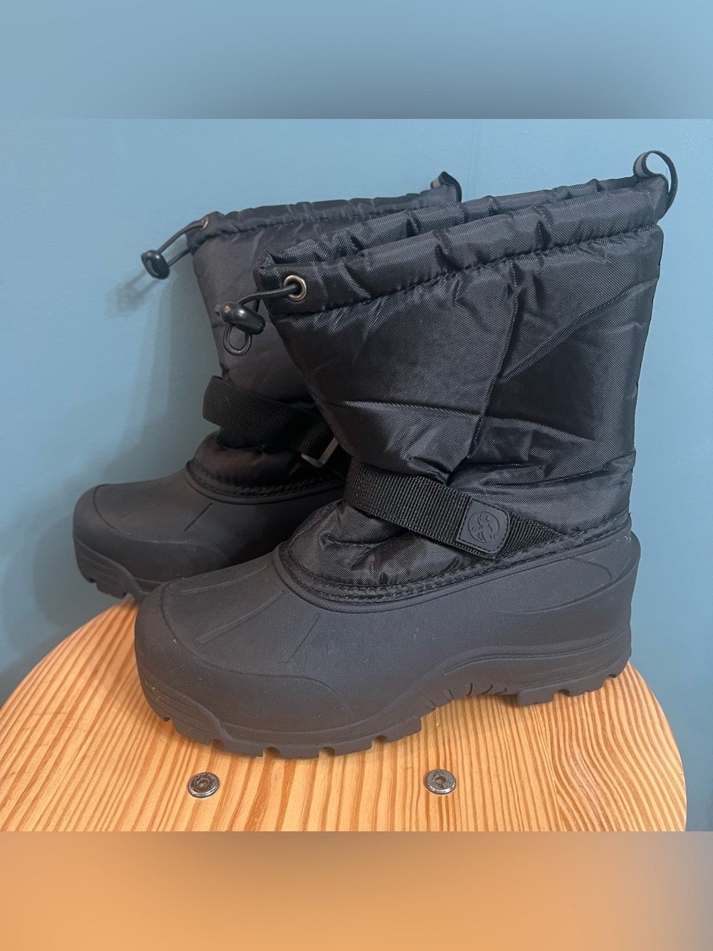 Northside Black Insulated Waterproof Winter Snow Boots Size 7 NWT